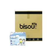 Khẩu Trang Y Tế 4 Lớp Bisou Kids Xanh